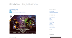 Desktop Screenshot of dhoola.com